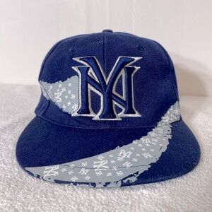 New York Yankees Navy Blue Grey Ball Cap